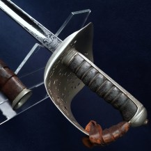 British WW1 1897 Pattern Infantry Officers Sword of Captain Bertram de Weltden Weldon MC, MID 08